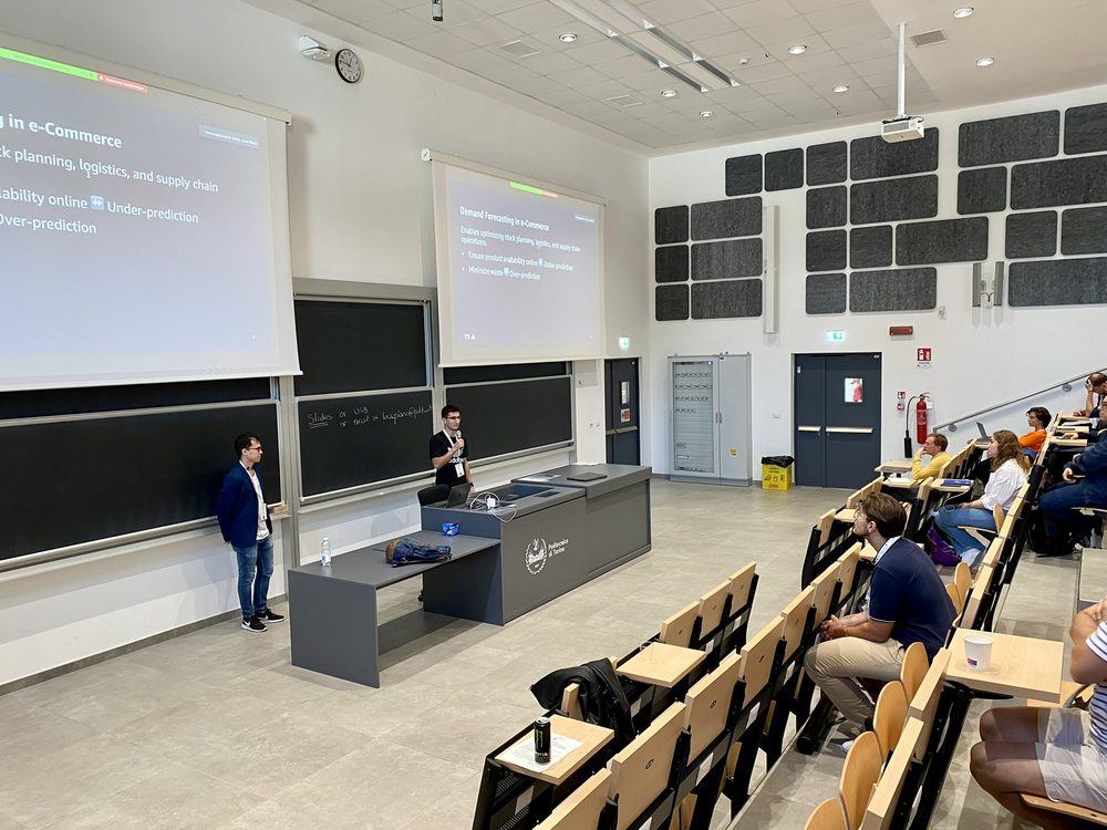 ECML 2023 conference presentation on demand forecasting